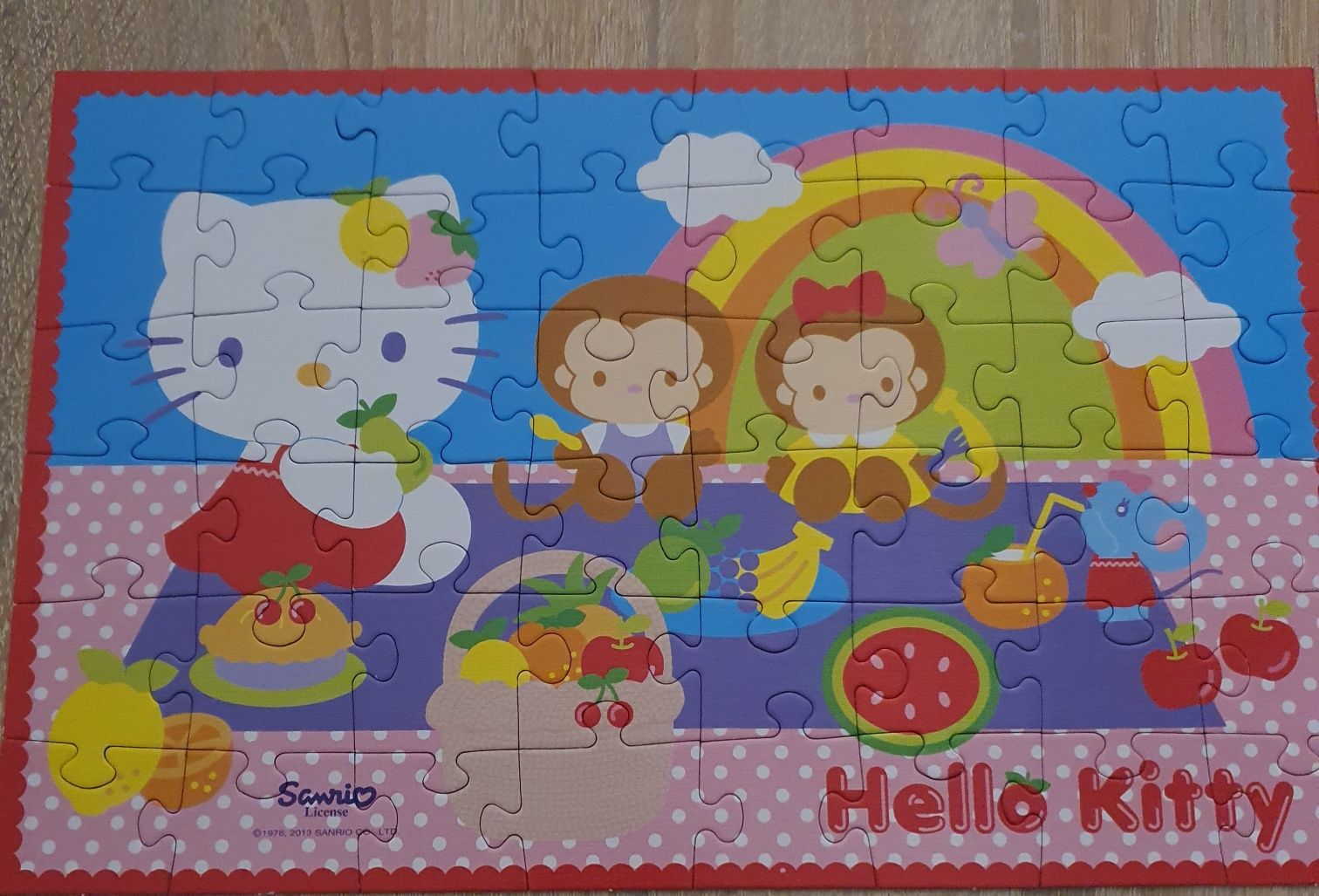 Puzzle Hello Kitty 3 x 48 elementów