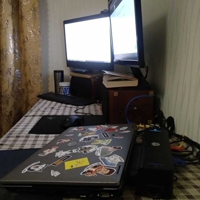 Докстанція+Сумка+Ноутбук HP ProBook 6550b i3/4gbRam/ssd120/Win10