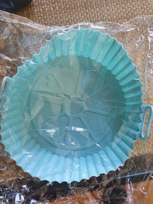 Base air fryer em silicone nova em varias cores