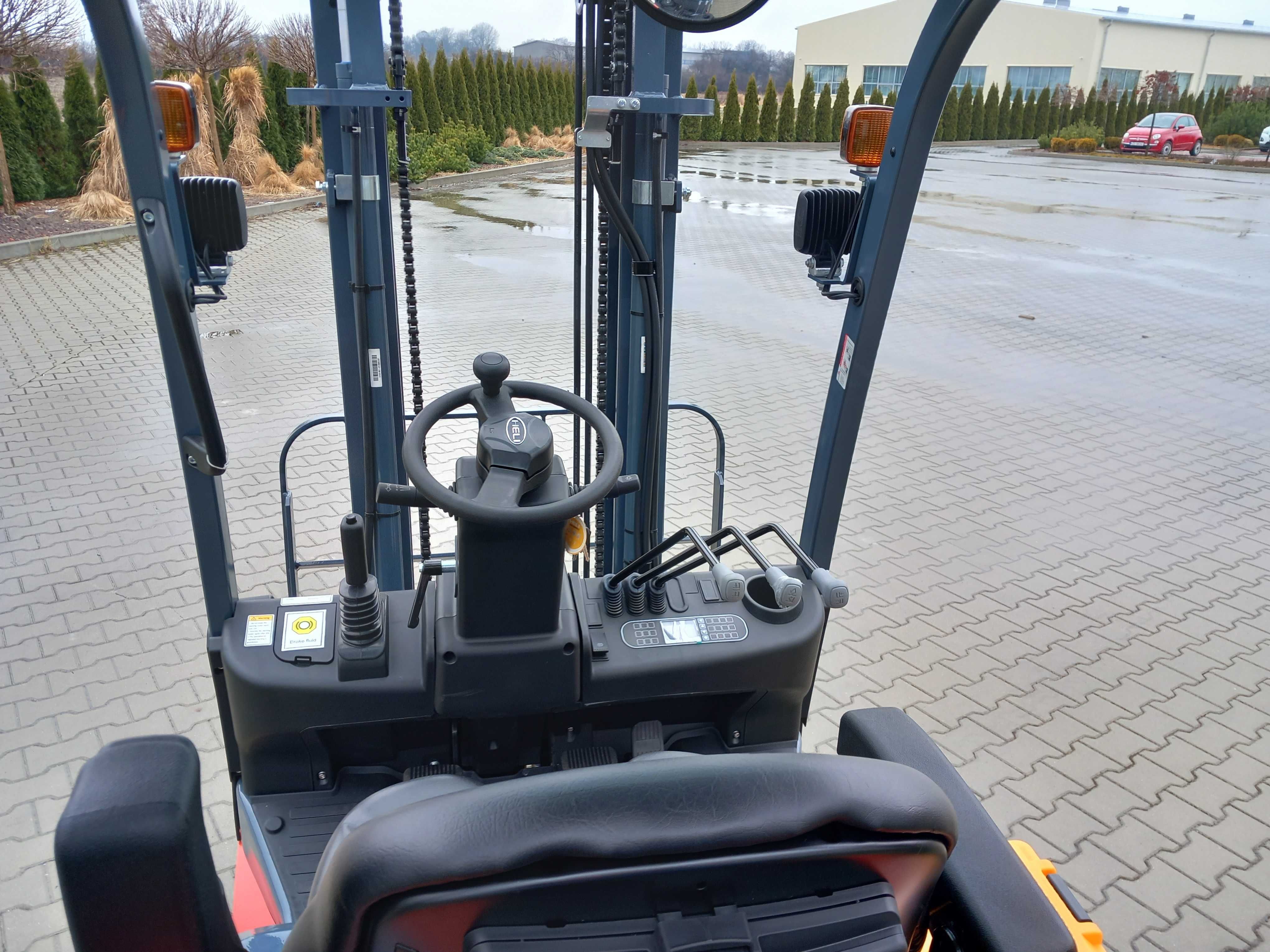 Wózek Widłowy Spalinowy Heli 1,8T Maszt 3,3 Silnik Kubota 2024-09