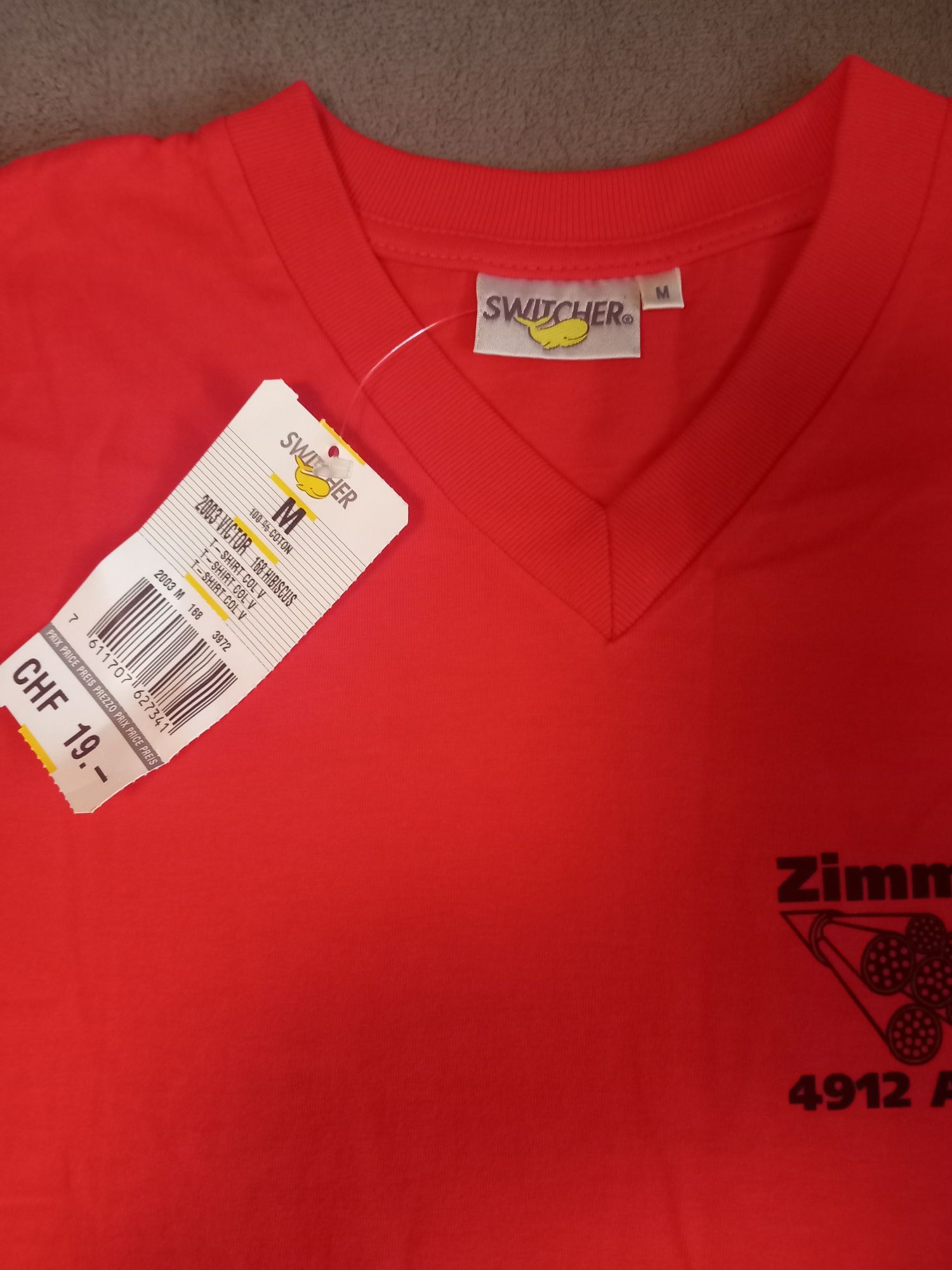 BHP T-shirt bawełna M nowy SWITCHER