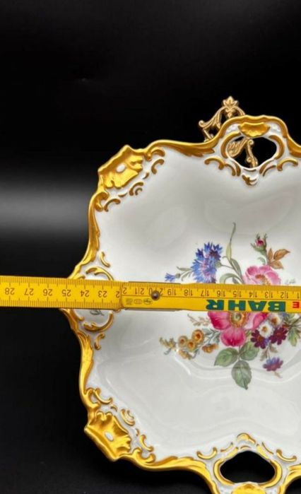 Антикварная тарелка Алька Кунст Германия