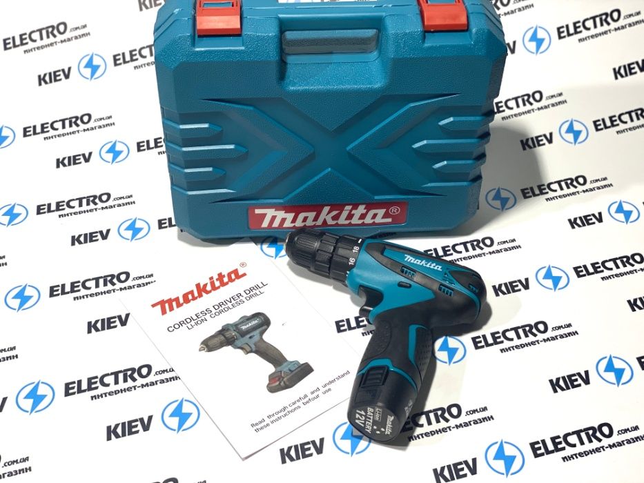 НОВИНКА ! ! ! Шуруповерт Makita DF 330 D2  (14V/2Ah) Latvia