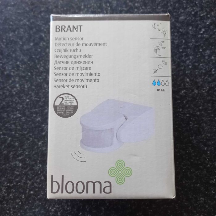Sensor de movimento Branco Brant
