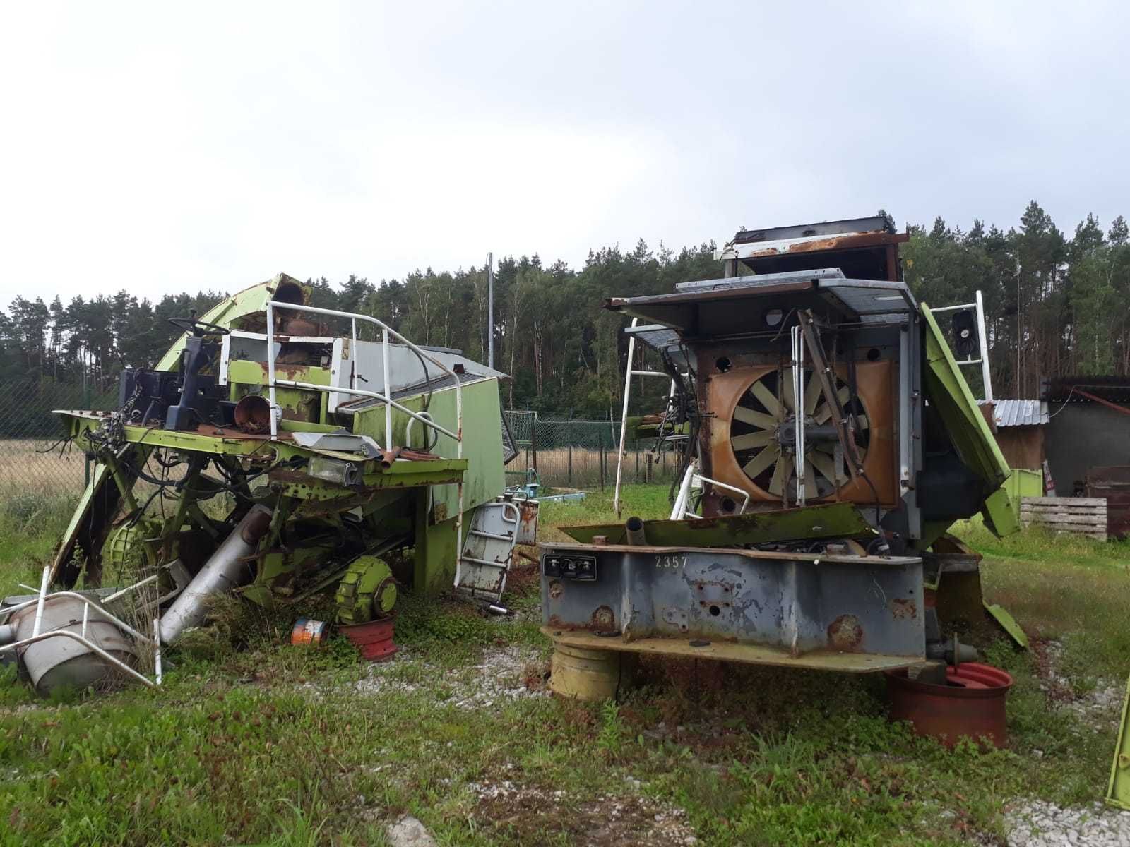 sieczkarnia do kukurydzy Claas Jaguar 840 860 na części kabina rura