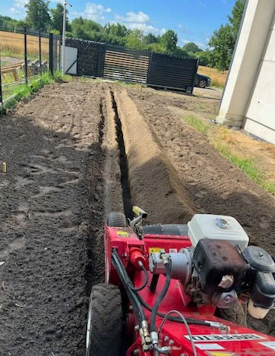 Koparka łańcuchowa 60/16 trencher z napędem hydraulicznym wypożycz