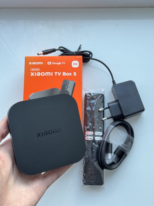 Медіаплеєр Xiaomi TV Box S 2nd Gen (4K, Google TV) — Стан нової!