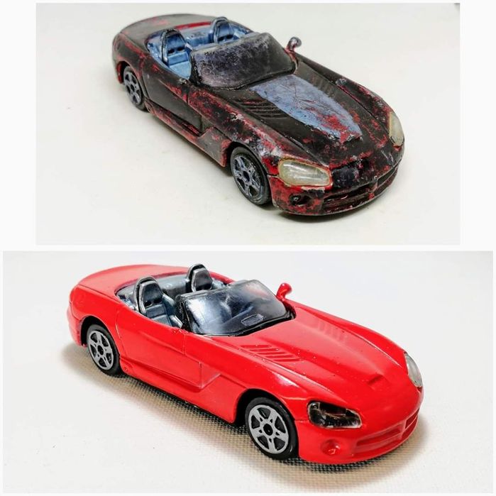 Restauro de Miniaturas - Carros, Motos, Camiões