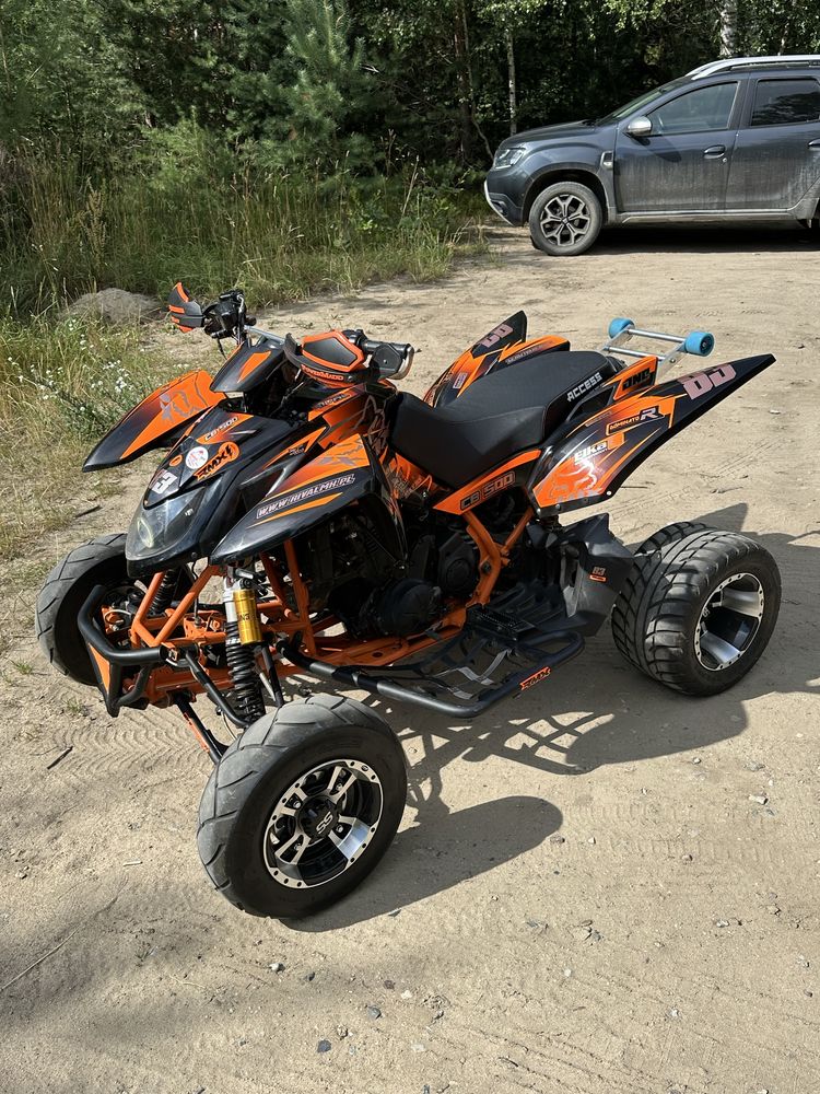 Quad Access Lucky Star ER-6 • SWAP •  L7e • Ohlins • G.P.R •