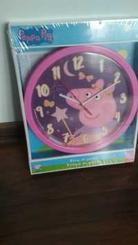 Nowy zegar ścienny świnka Peppa