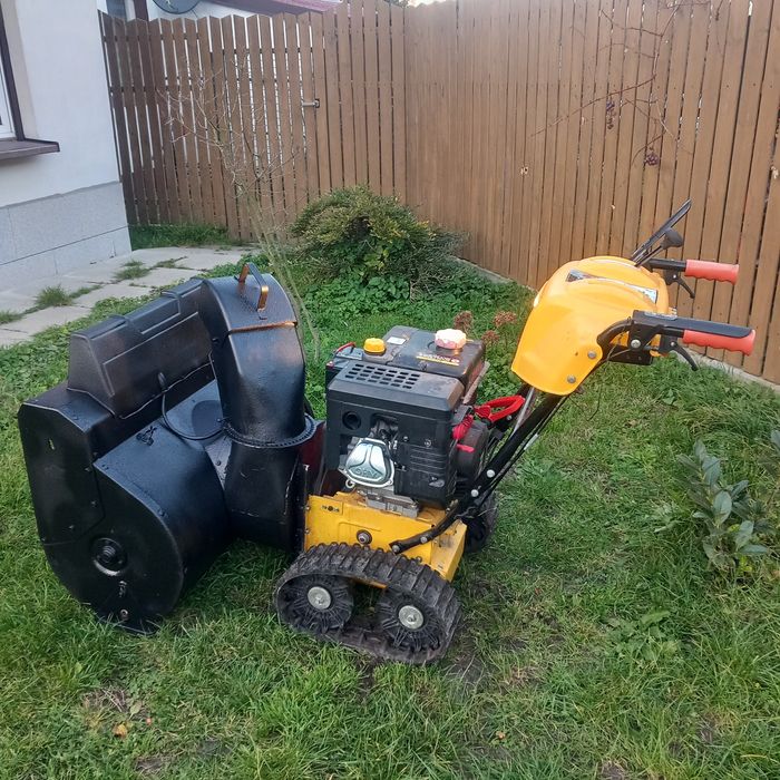 Odśnieżarka wirnikowa gąsienicowa elektryczny start