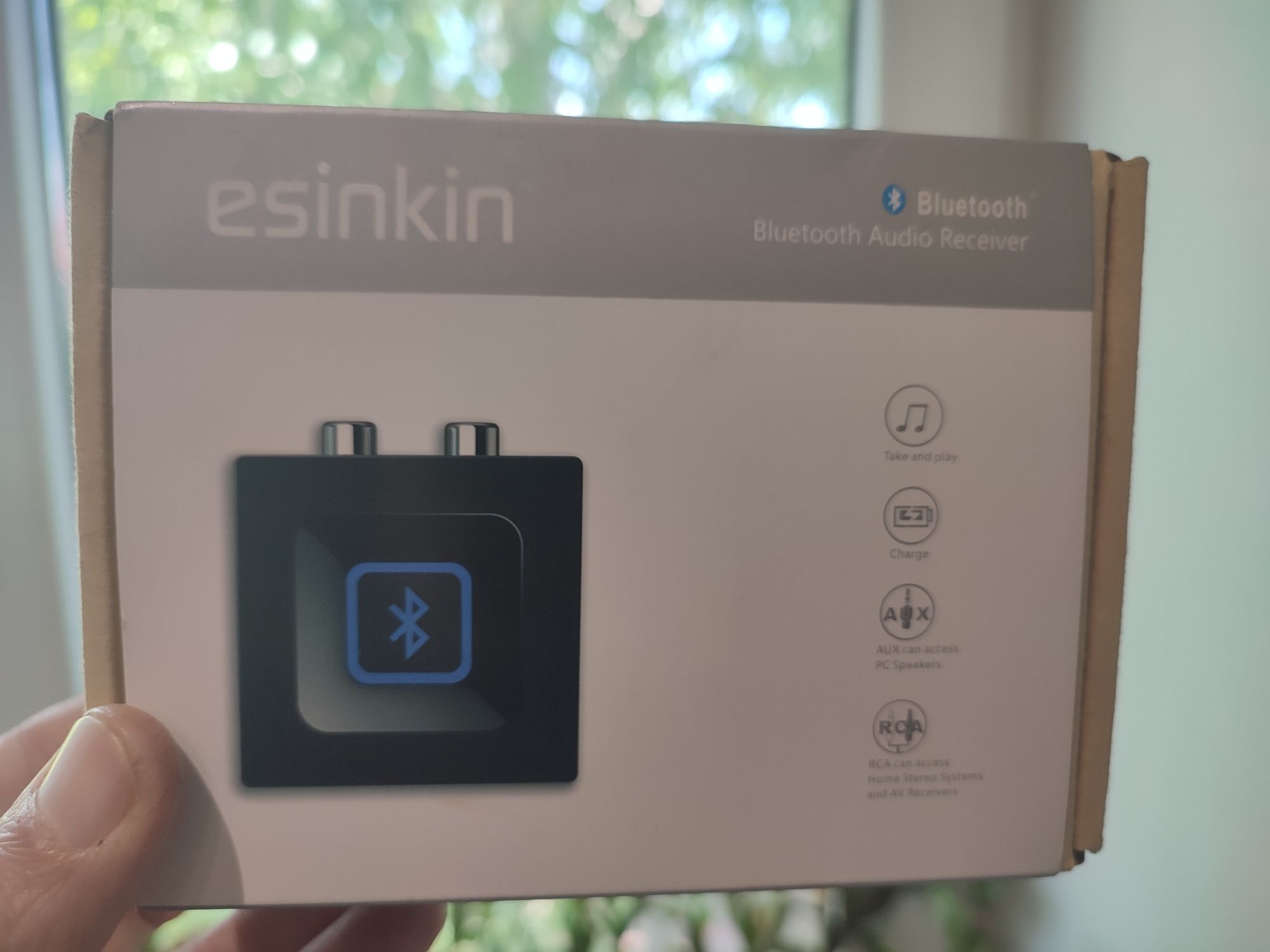 Аудіоадаптер Esinkin Bluetooth