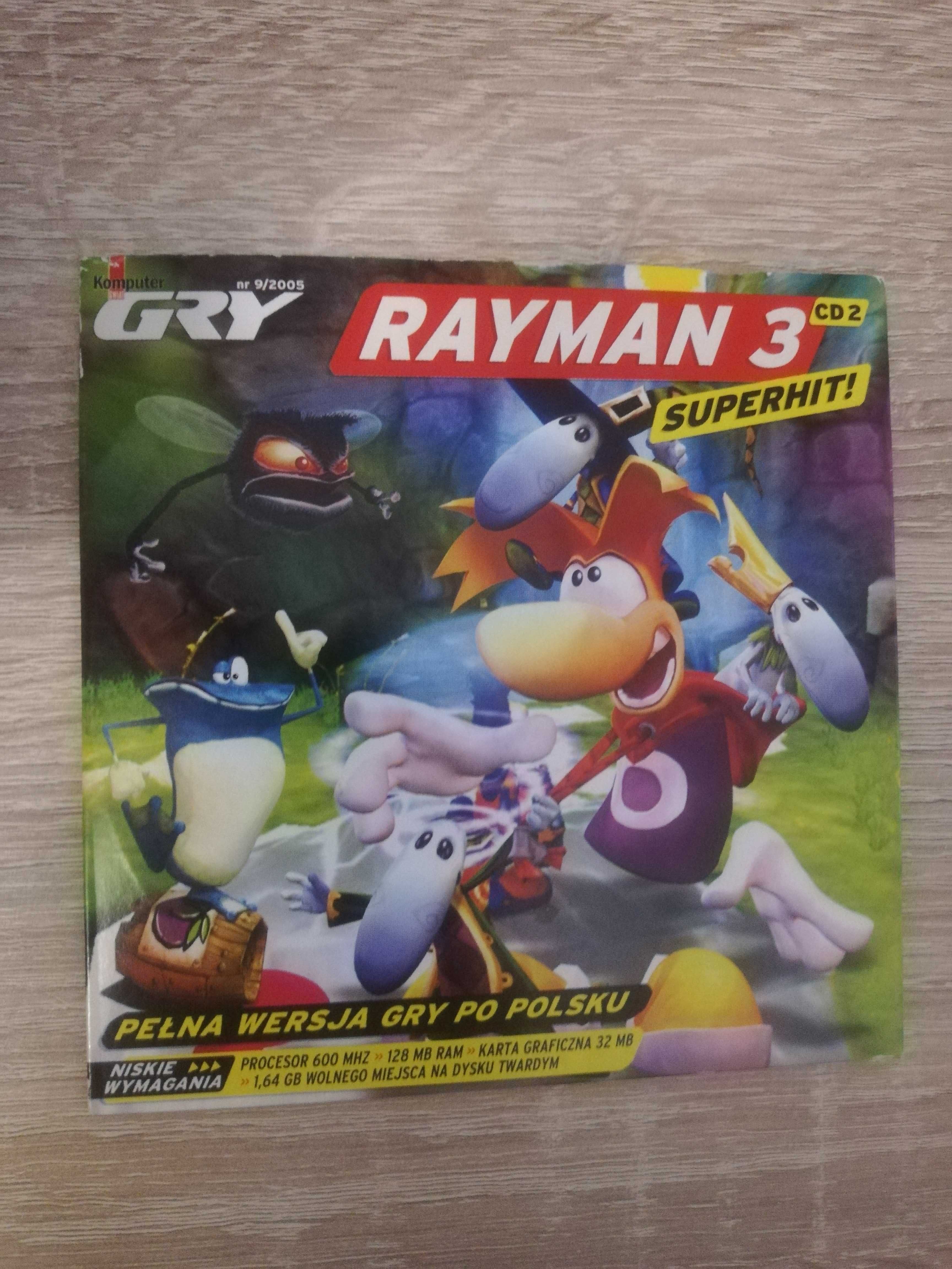 Gra komputerowa Rayman 3 PL – 2 płyty, pełna wersja