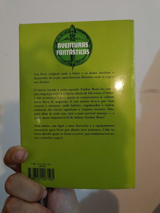 Livro Aventuras Fantásticas N5 A CIDADE DOS LADRÕES