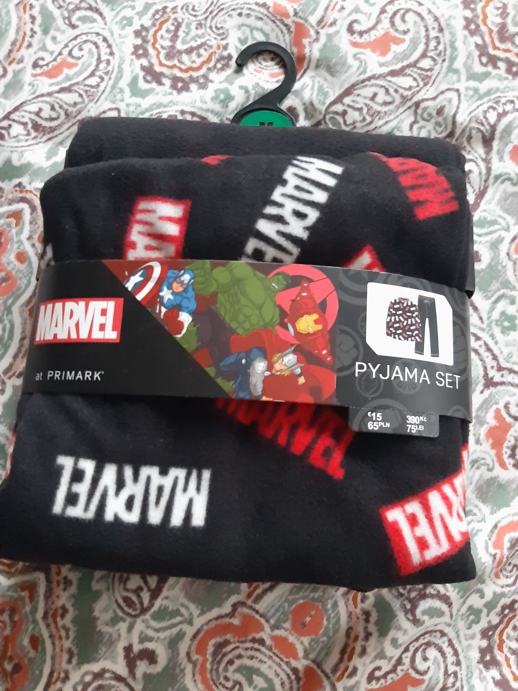 Piżama marvel primark M męska dres polar kolekcja bajka Marvel