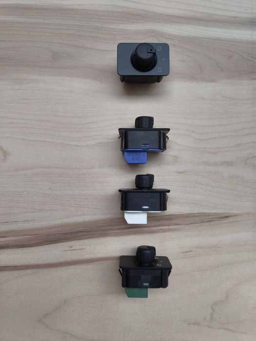 Botão comando espelhos VW Golf Passat Skoda Beetle Seat Audi Polo