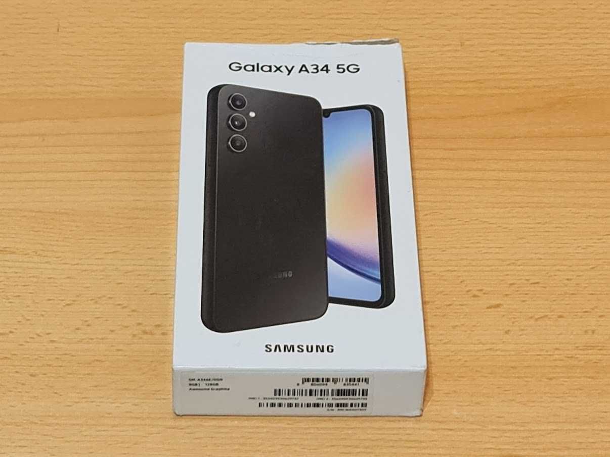 Новий запакований смартфон Samsung Galaxy A34 5G NFC 8/128GB SM-A346EZ