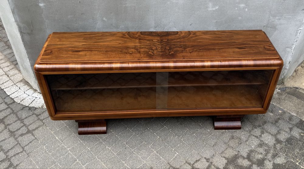 Komoda/Szafka RTV Orzech 140 Art-Deco Antyk Po Renowacji Idealna