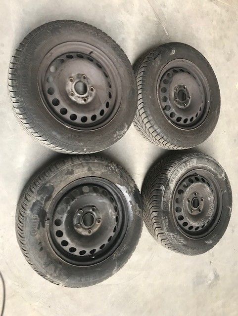 Janes em Ferro Vw Golf 5 V 195/65/15
