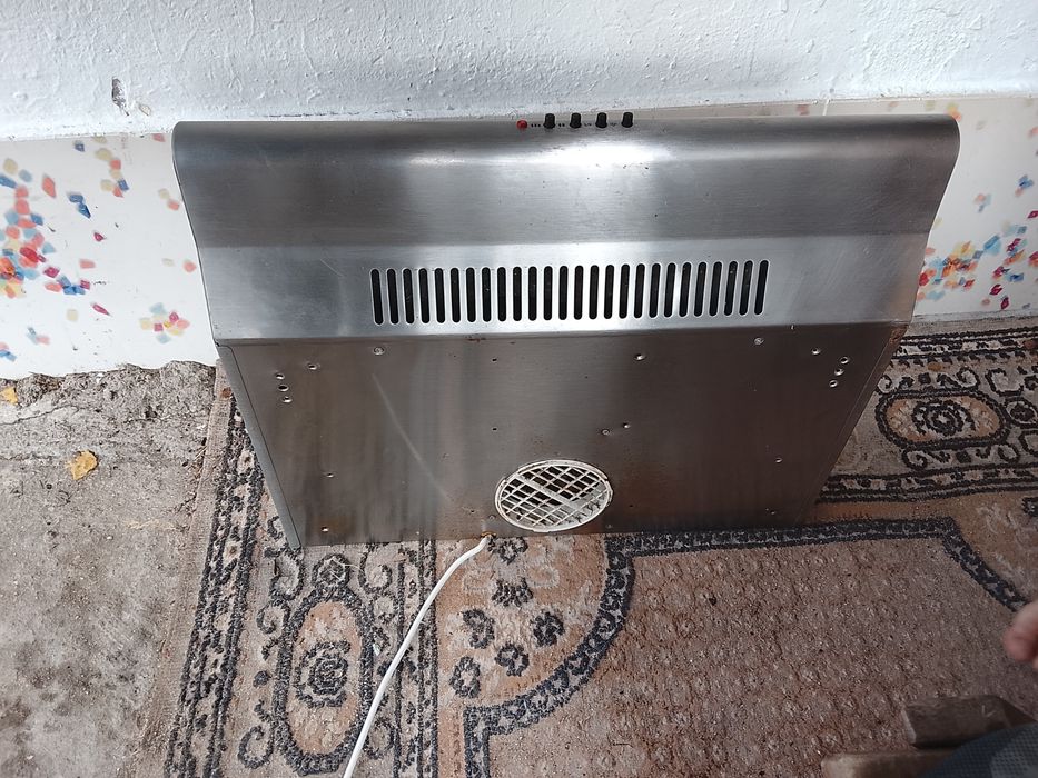 Exaustor da "Glem" a funcionar