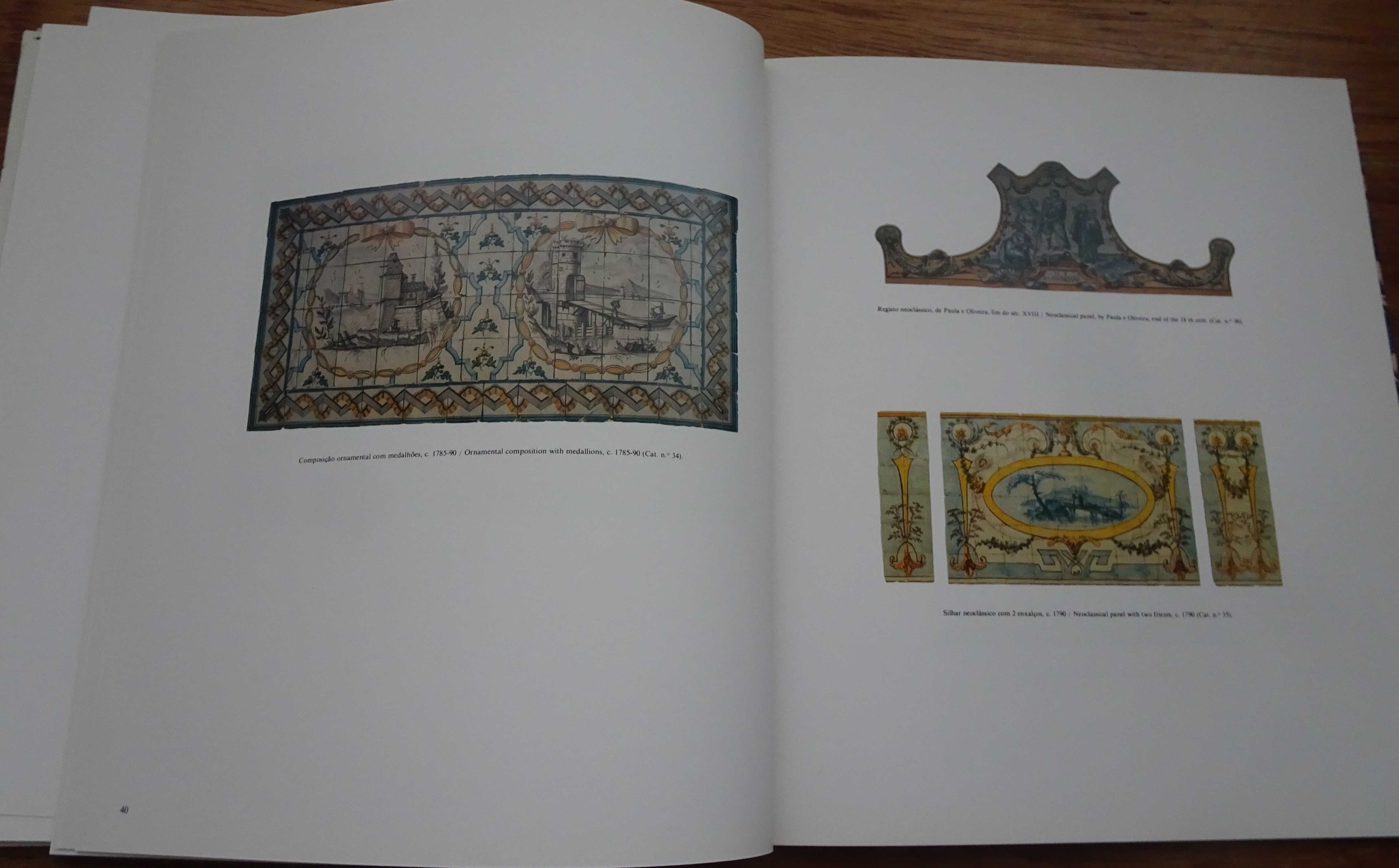 Azulejos de Portugal Séculos XVII e XVIII (38 Painéis de Azulejos)