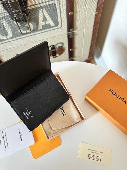portfel LV Louis Vuitton Men black nowy