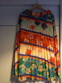 Włoska spódnica na gumce w ładnych letnich kolorkach