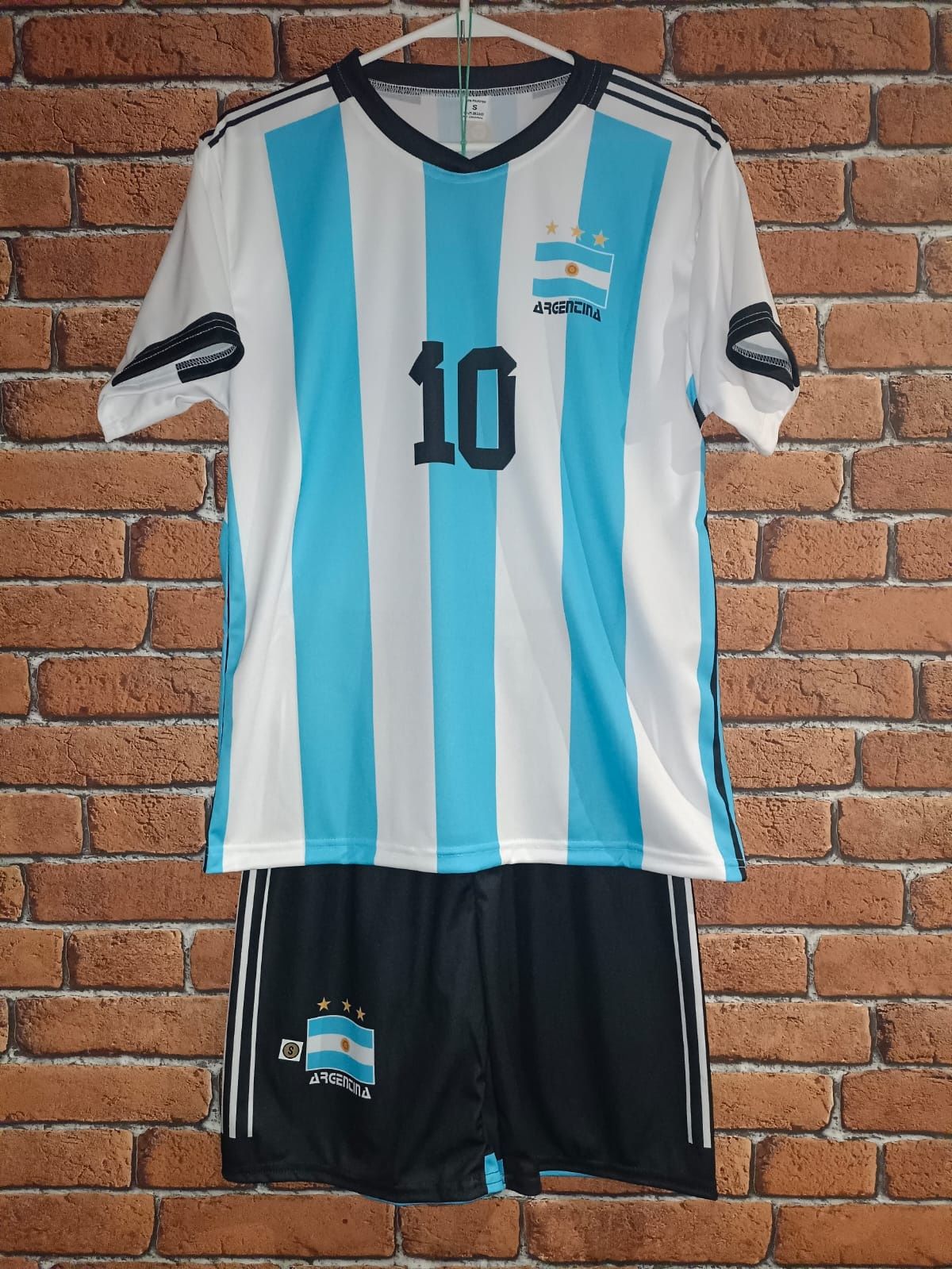 Strój piłkarski dziecięcy Argentyna Messi rozm. 164