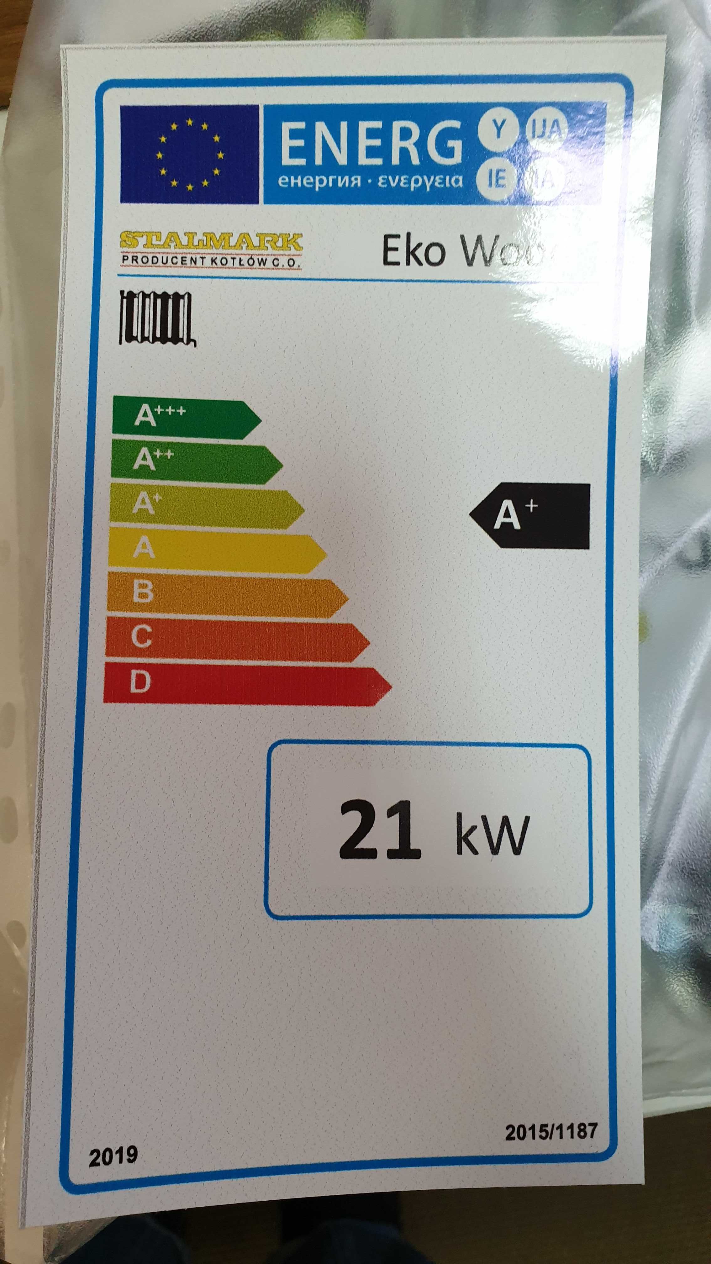 STALMARK Eko Wood 21kW kocioł zgazowujący drewno