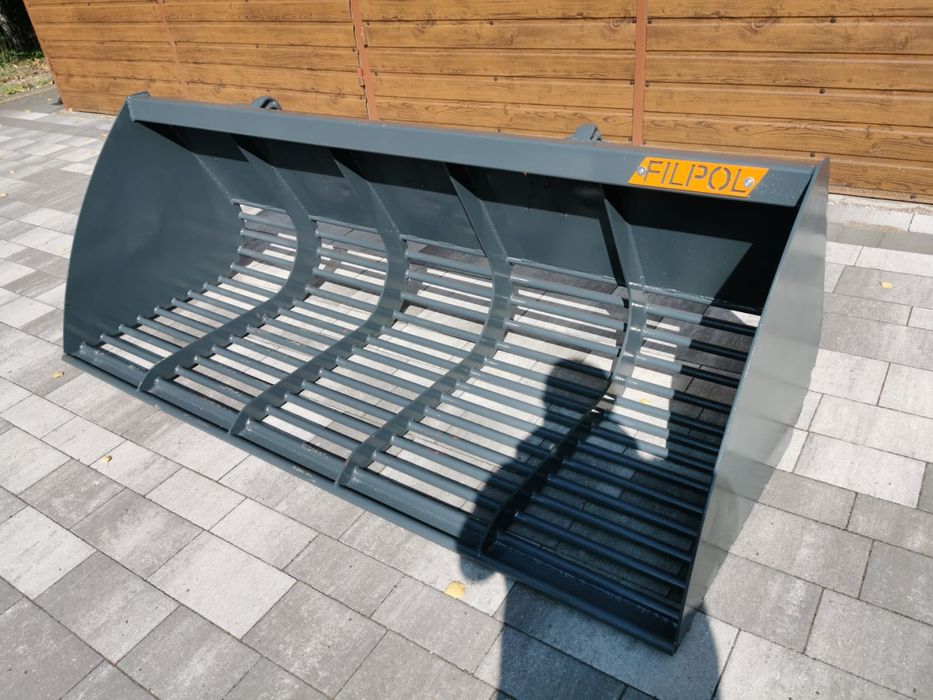 Łycha ażurowa przesiewowa, wszystkie typy mocowań Koparki Ładowarki