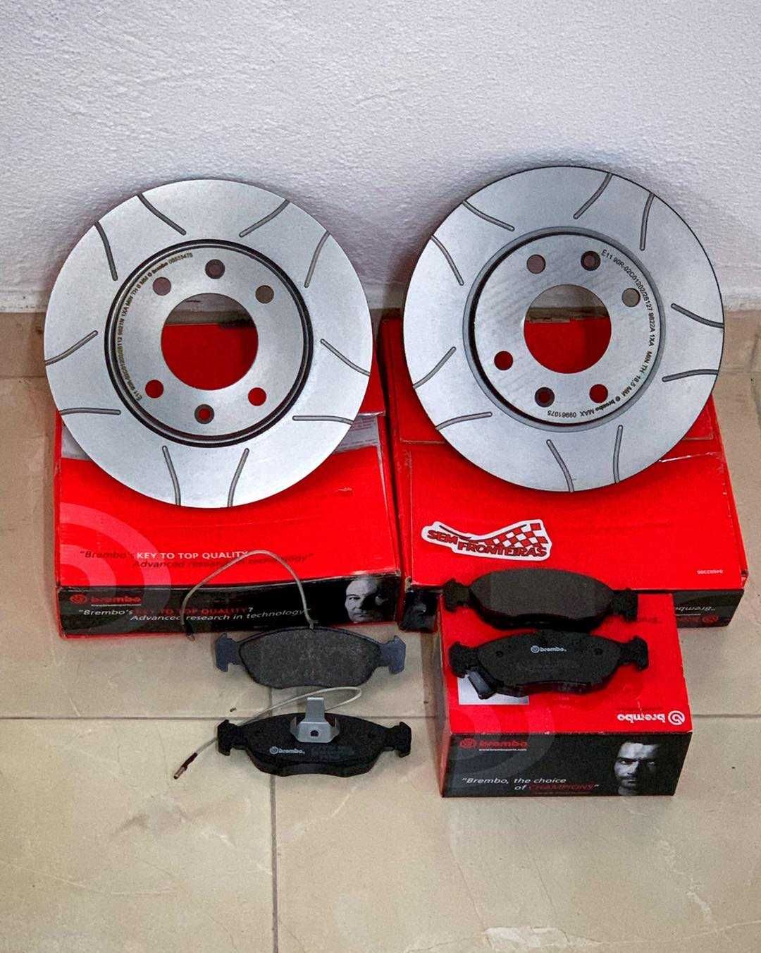 Discos Brembo Ranhurados Peugeot 106/ Citroen Saxo