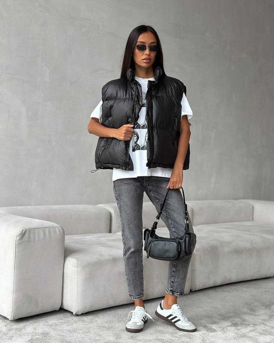 Жилетка Жіноча — Безрукавка Оверсайз — Женская жилетка — Без Передплат