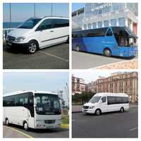 Оренда автобусів та мікроавтобусів, пасажирські перевезення