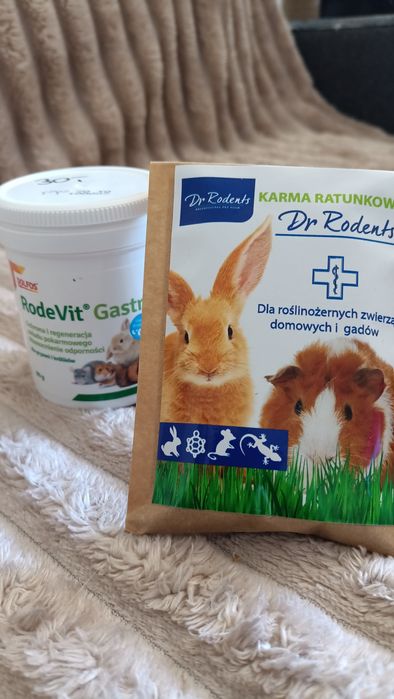 Karma ratunkowa dla gryzoni i królików