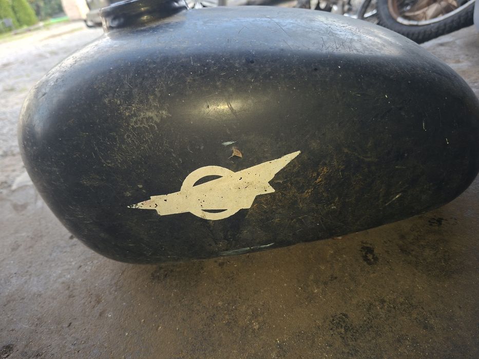 Zbiornik paliwa bak wsk m06 b1 dwuramowka