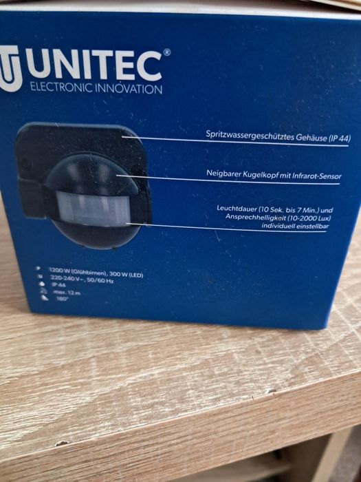 SPrzedam czujke nową UNITEC