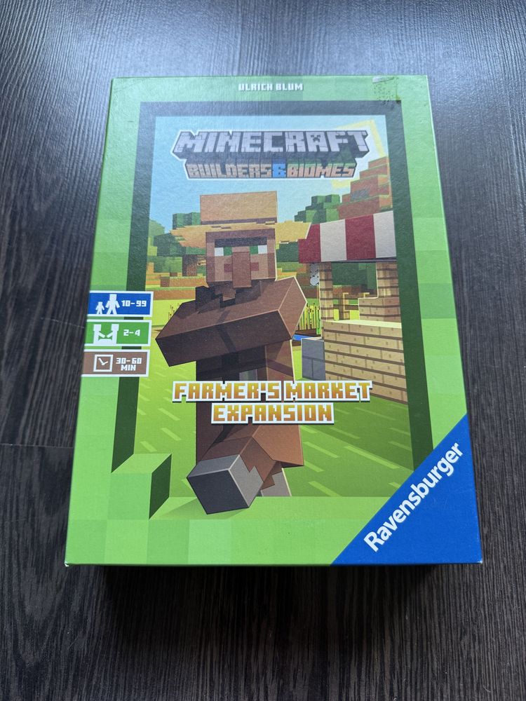 Ravensburger Minecraft gra Farmer’s market expansion