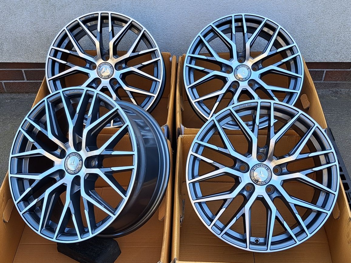 Alufelgi 5x112 MERCEDES 17 E-KLASA W213 W214 GLC C-KLASA W204 W205 RS4