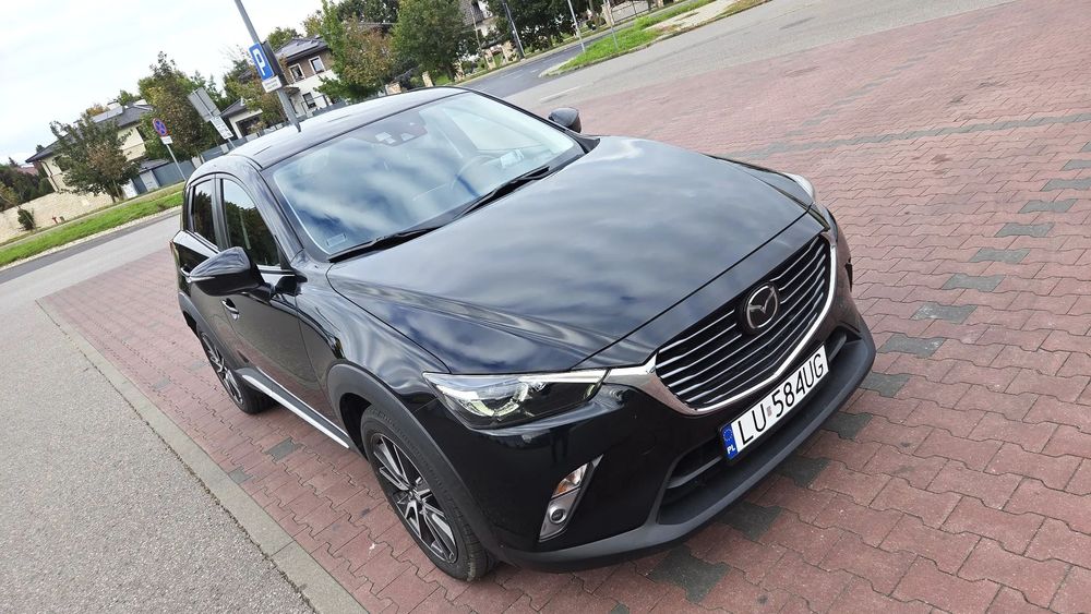 Mazda CX-3 2.0 Idealna Najbogatsza wersja Bezwypadkowa Serwisowana w ASO Mazdy