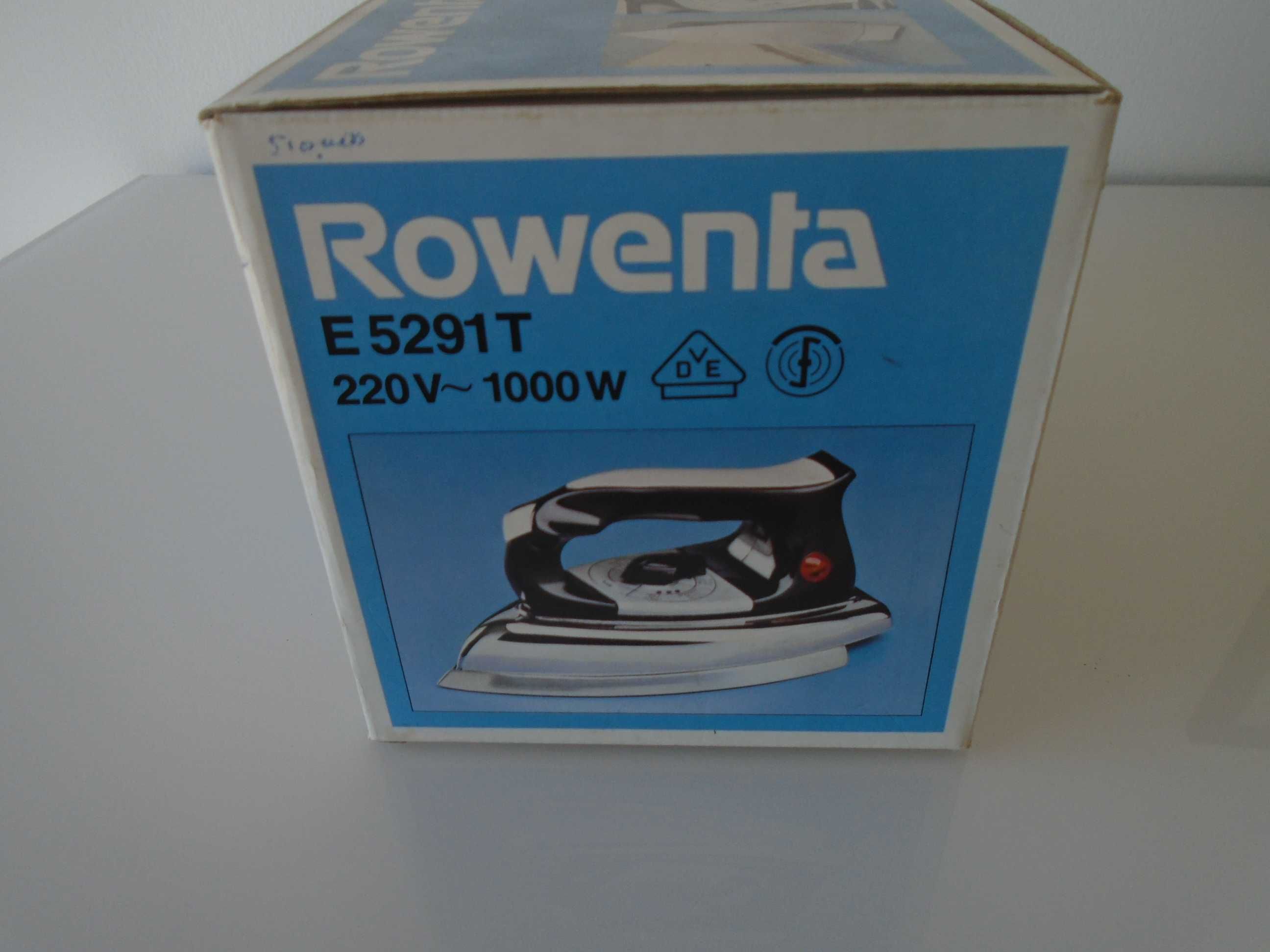 Ferro de Engomar Vintage Rowenta E 5291 T