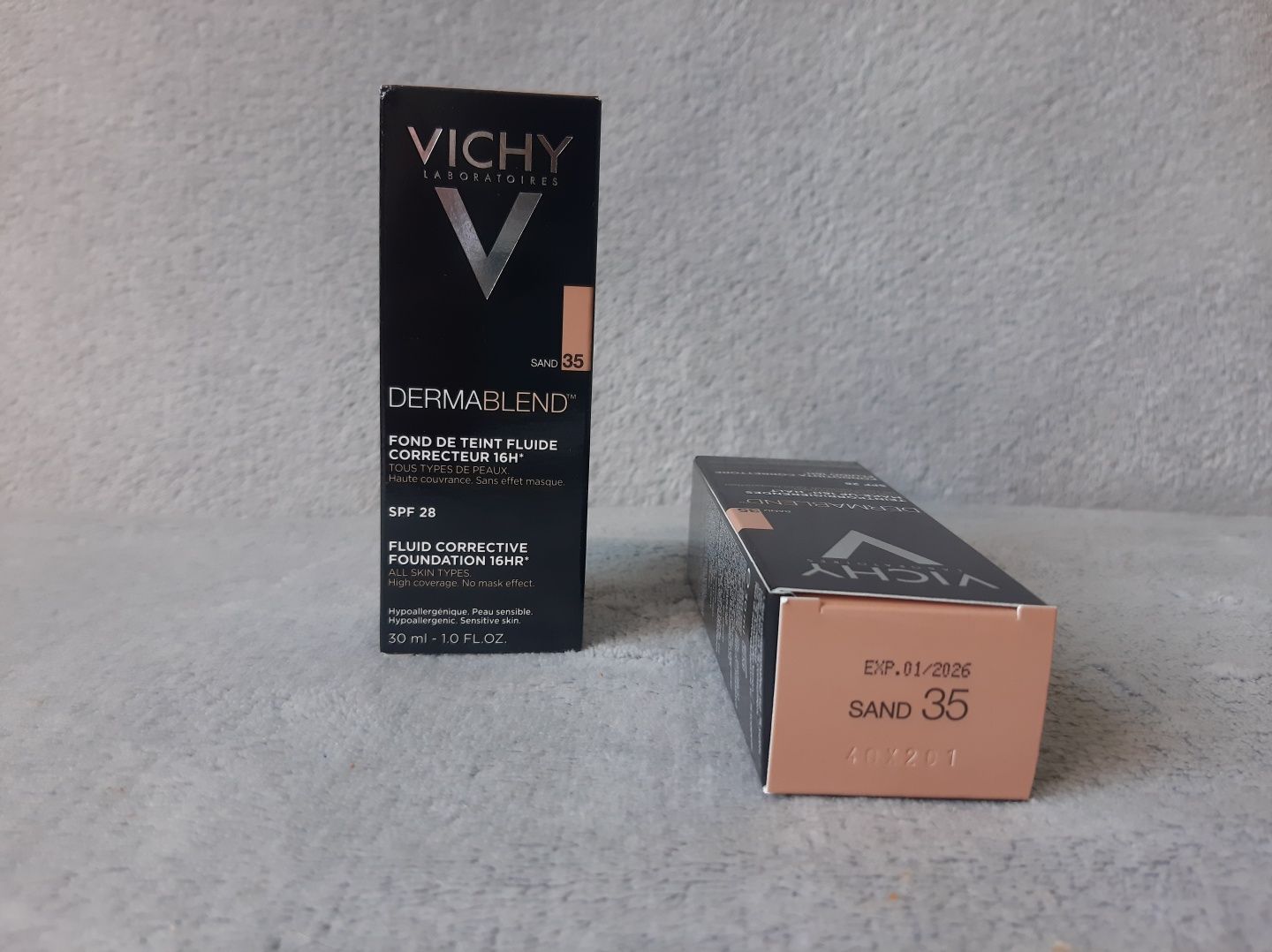 Nowy podkład Vichy Dermablend nr.35 Sand