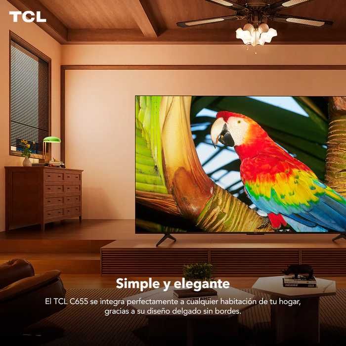 Телевизор TCL 55C655  QLED НОВИНКА Модель 2024-2025!