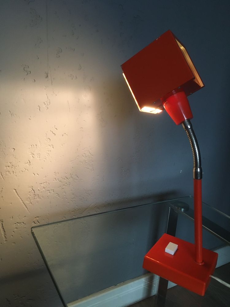 The Cube Elidus design Hans Agne Jakobsson lampa vintage lata 70