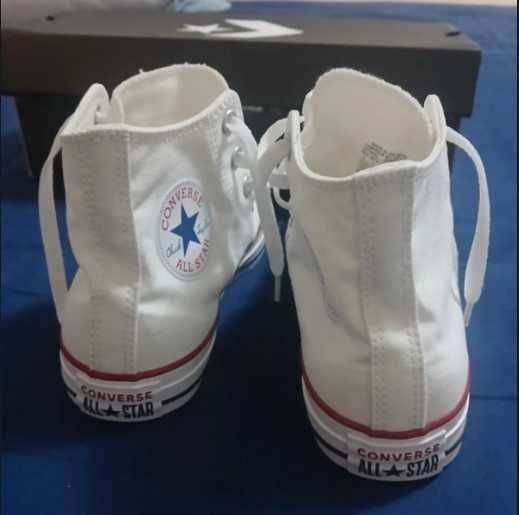 All Star Converse ténis bota 41 BRANCO - NOVOS na CAIXA - ORIGINAIS