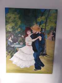 Duży obraz   Tancerze Wymiary :100 x 75cm