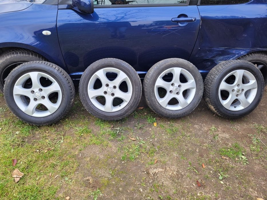 Koła 4x100 opony zimowe