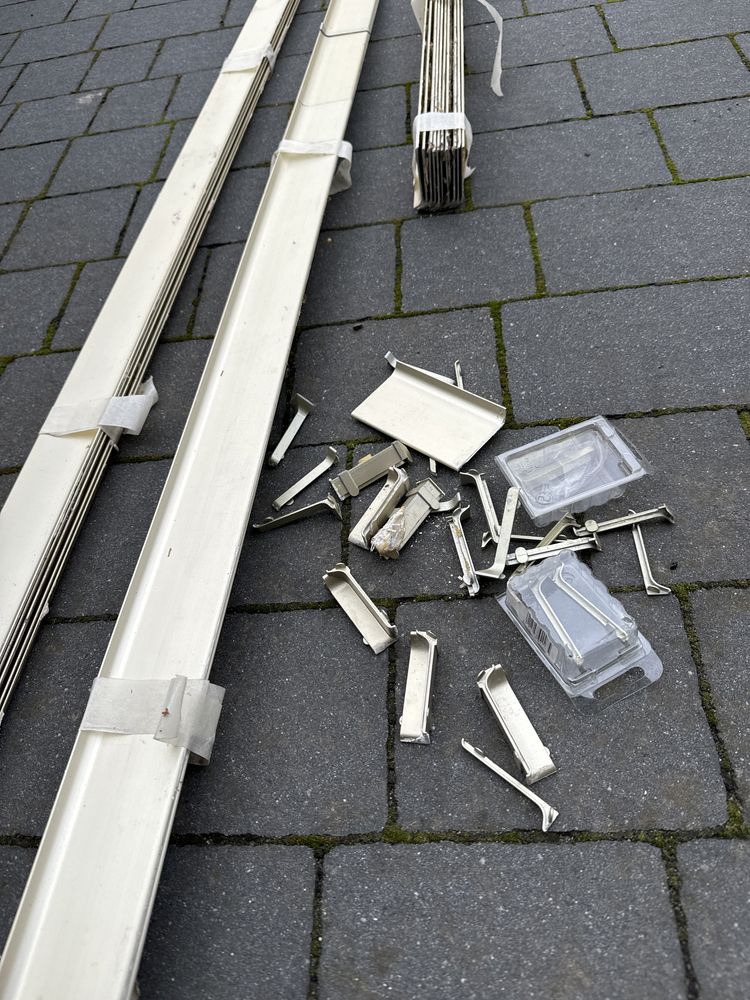 Listwy przypodłogowe aluminiowe kolor szampan