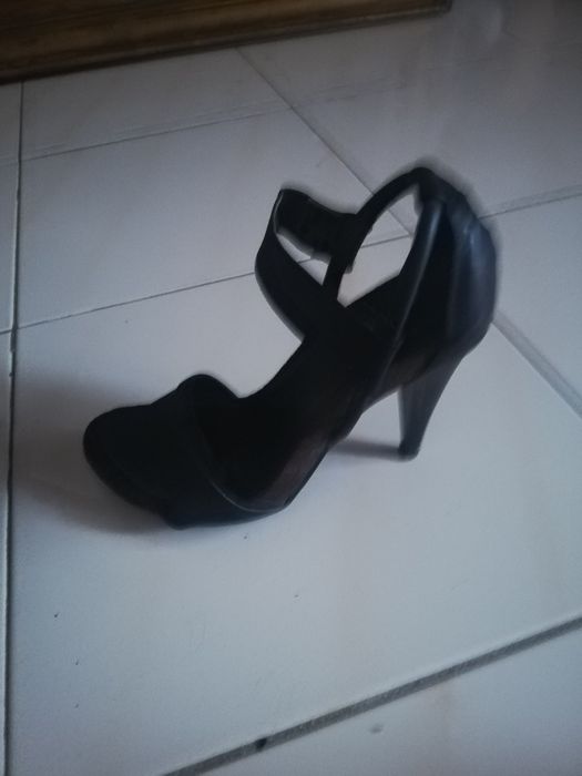 Sandalias de salto alto abertas n 36