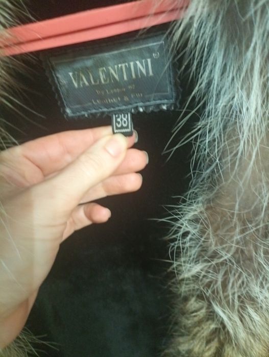 Кожаная дублёнка Valentini