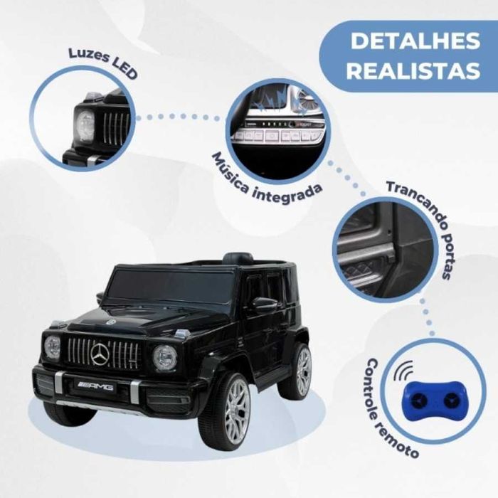 Oferta de Natal – Carro Elétrico Mercedes Infantil – Últimas Unidades!